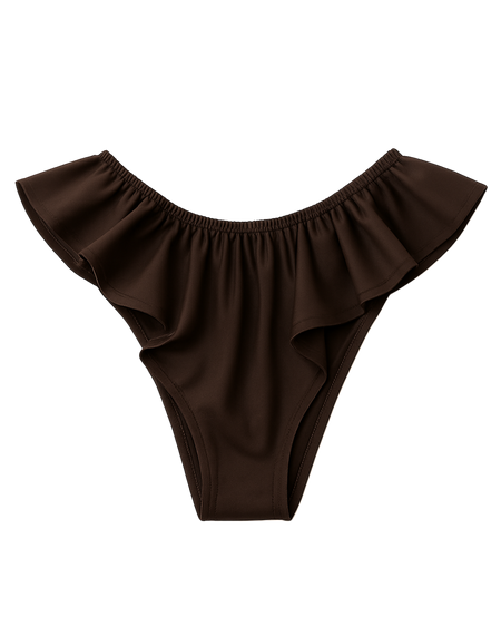 Lace Thong with Adjustable Straps – Milk