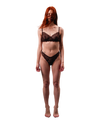 Custom Lace Bra Amelia Dark Brown – Made to Order