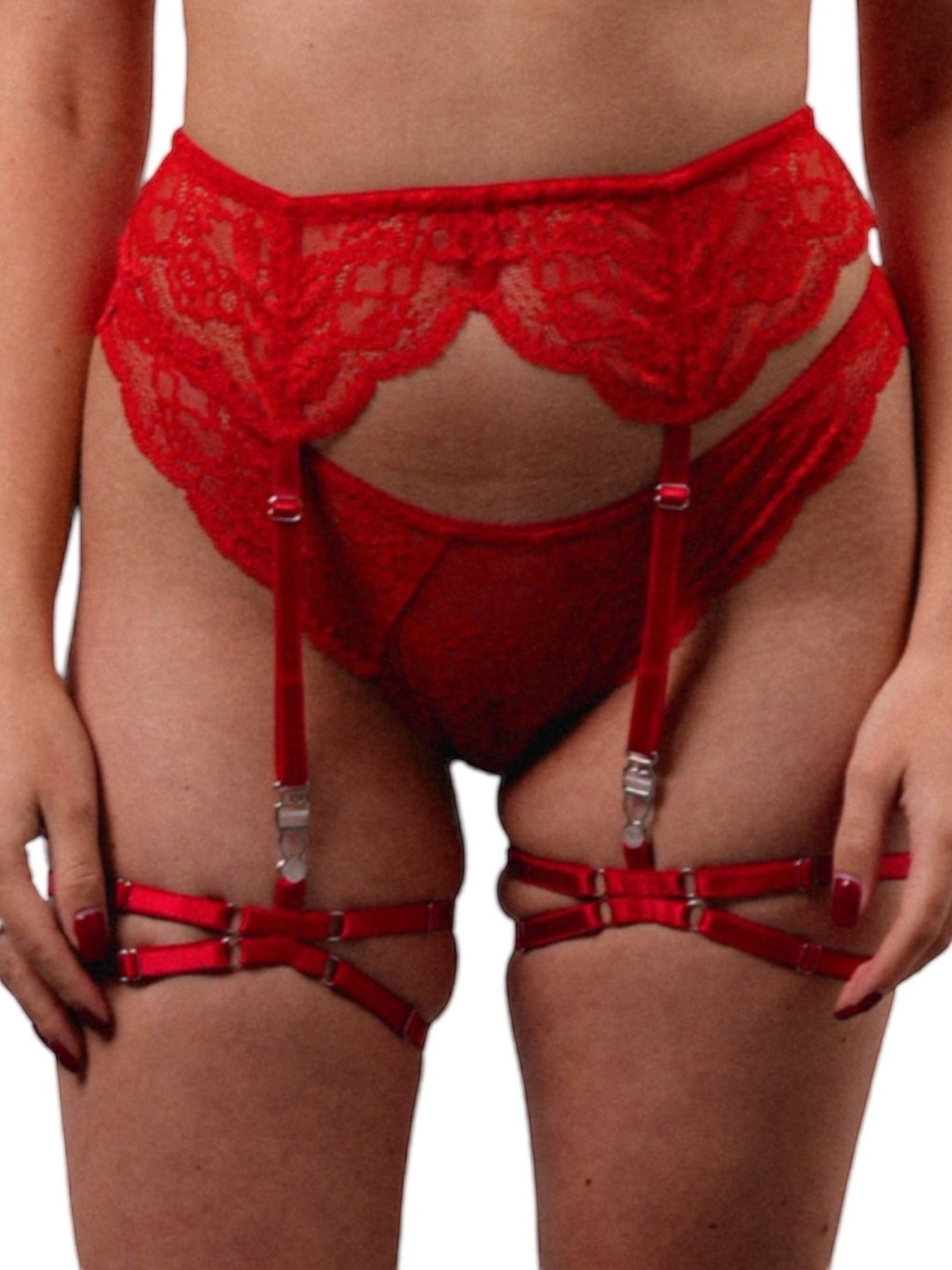 Double Strap Garters LIA STUDIO - Onesize