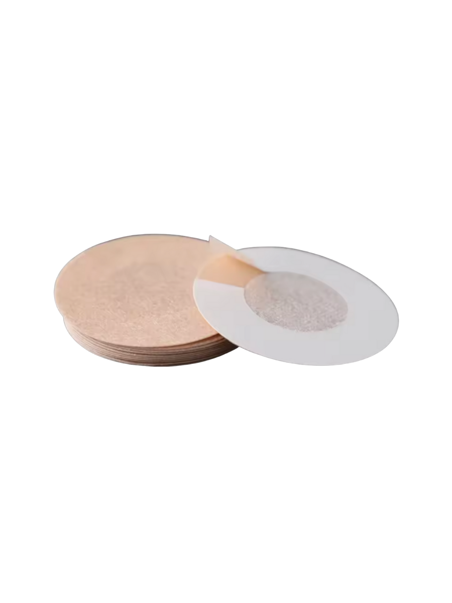 Nipple Cover Round Shape - Beige (1 pair)