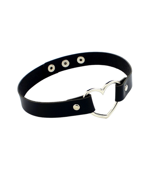 Heart Ring Choker Necklace
