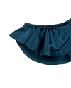 Celeste Silk Briefs with Ruffles – Emerald