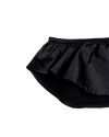 Celeste Silk Briefs with Ruffles – Black
