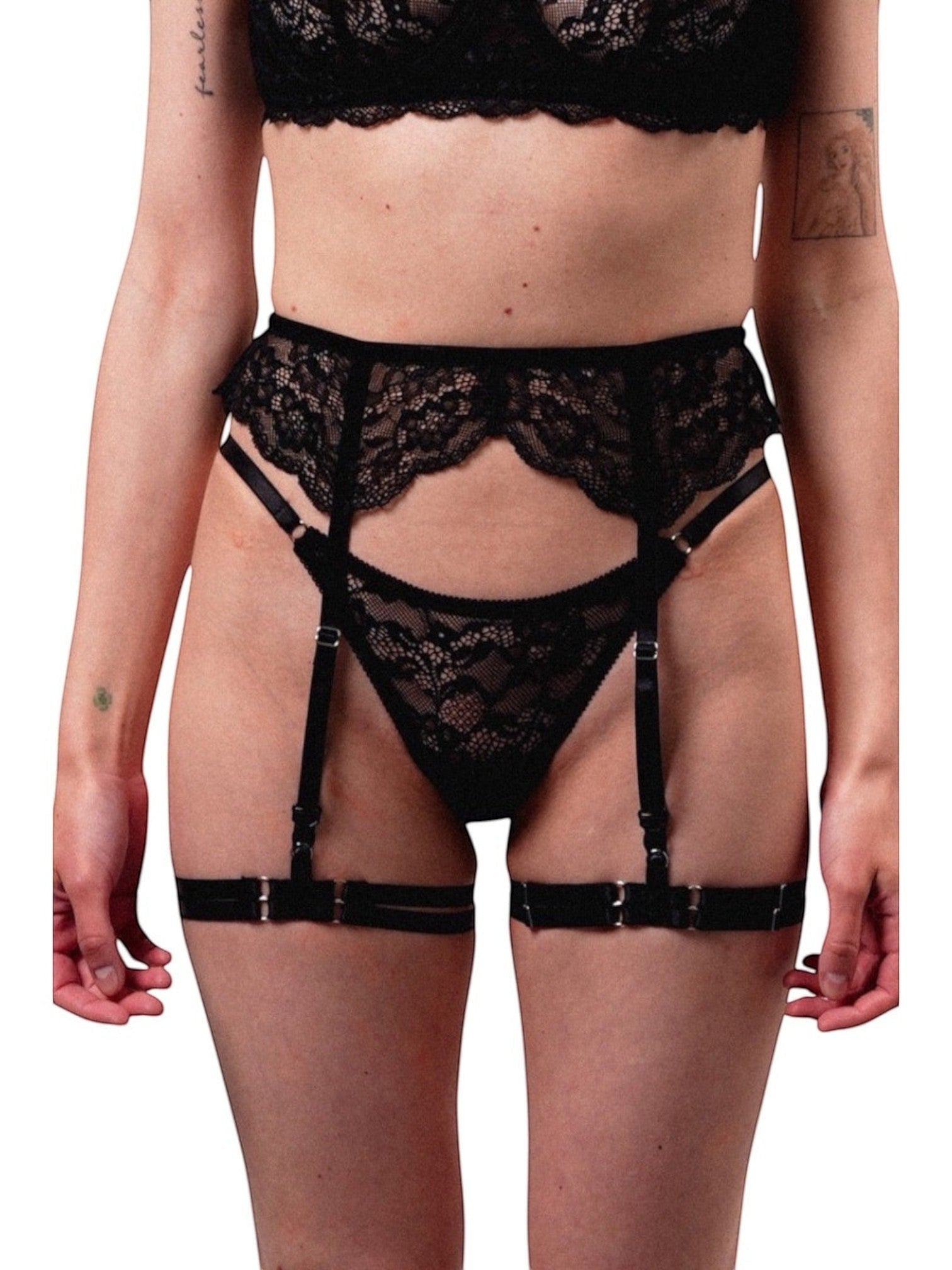 Double Strap Garters LIA STUDIO - Onesize