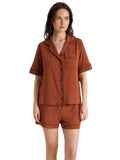 Top & Shorts Set Esti – Caramel