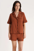 Top & Shorts Set Esti – Caramel