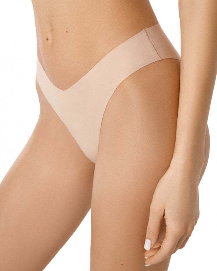 Invisible Brazilian Panties — Doroty Light Beige