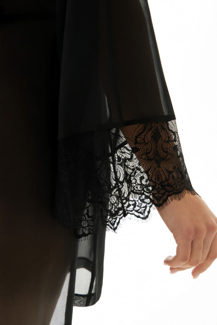 Boudoir Robe Juliana - Black