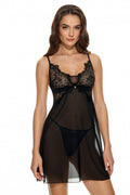 Nightdress Gloria - Black