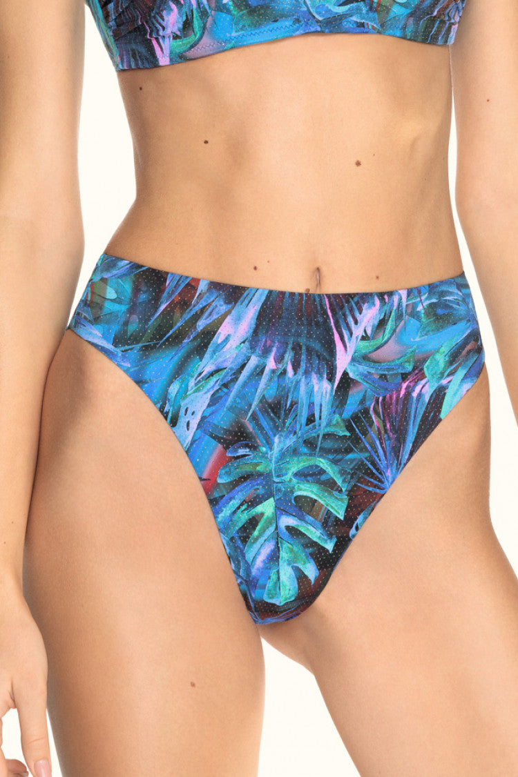 NELY Soft Swim Top + Daria Bikini Bottom — Light Blue