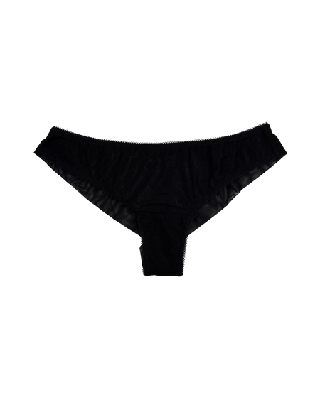 Lace Thong with Adjustable Straps – Red