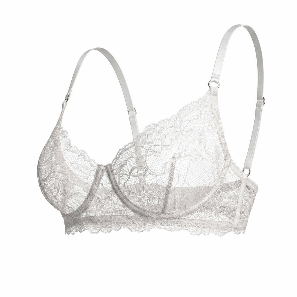 Lace Bra Amelia – Milk