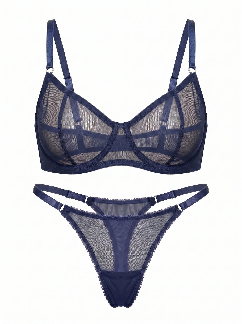 Mesh Bra Aurora - Navy