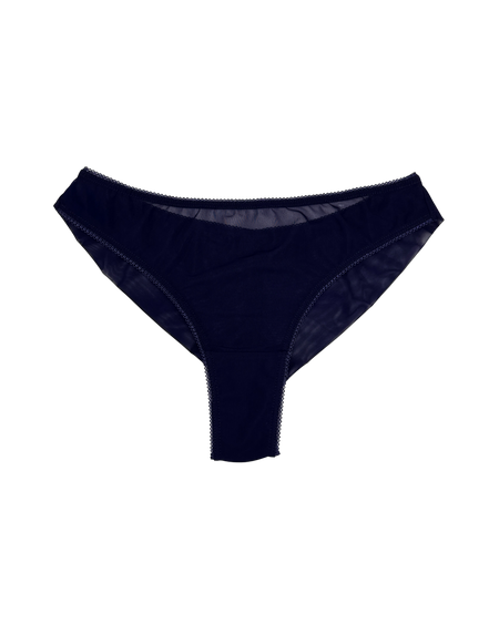 Lace Thong with Adjustable Straps – Red
