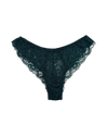Mid-Rise Lace Brazilian Panties – Emerald