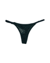 Lace Thong with Adjustable Straps – Emerald