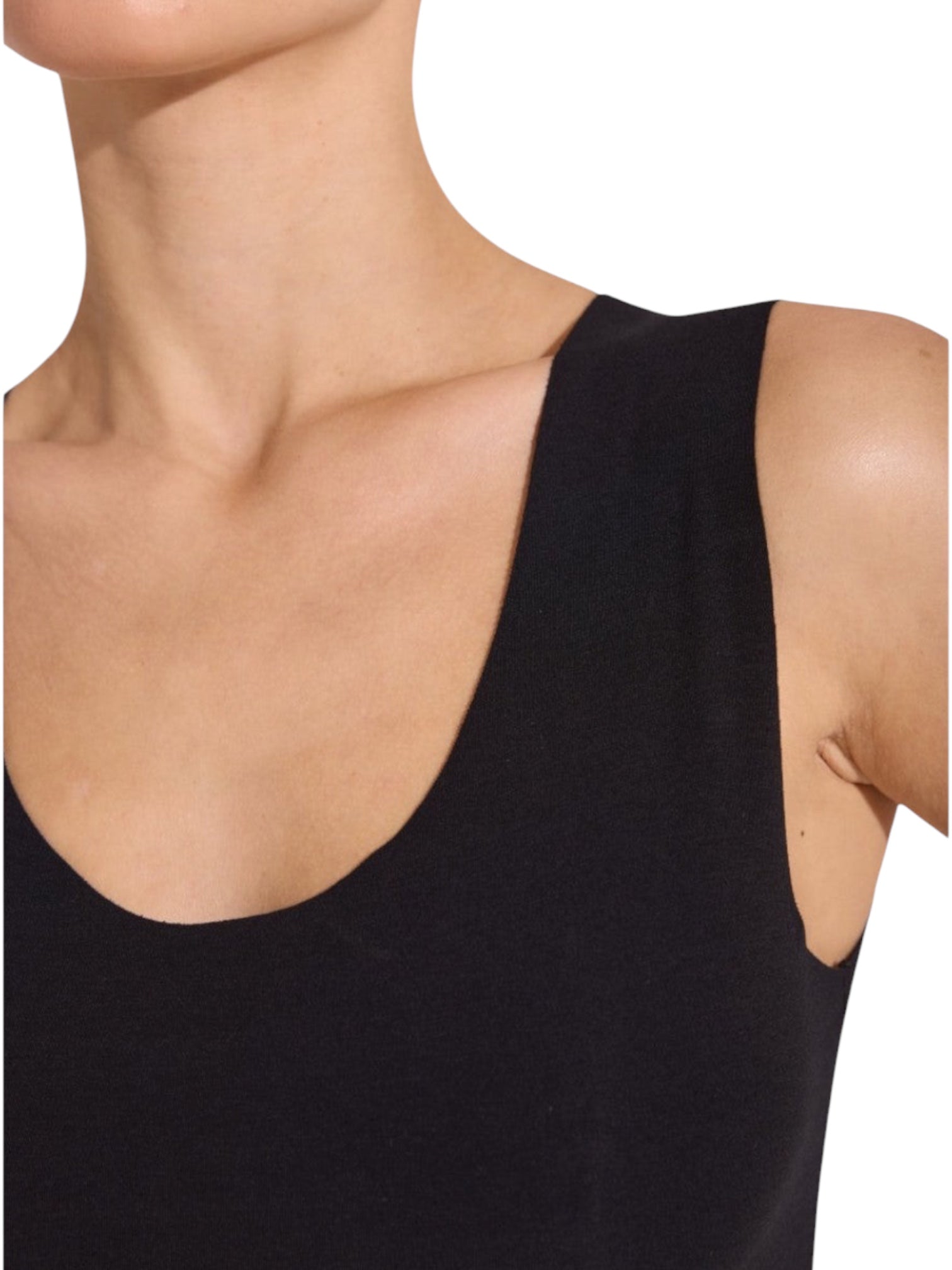 Renata Women's Tank Top Black Laser cut