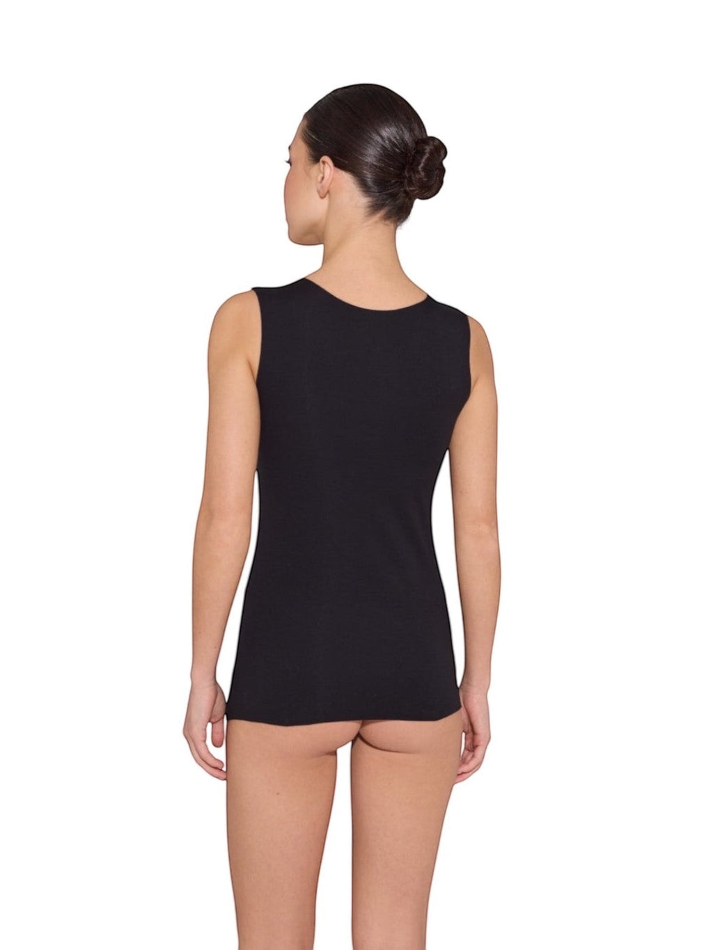 Renata Women's Tank Top Black Laser cut