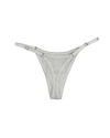 Lace Thong with Adjustable Straps – Milk