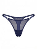 Mesh Thong with Adjustable Straps Iris – Navy