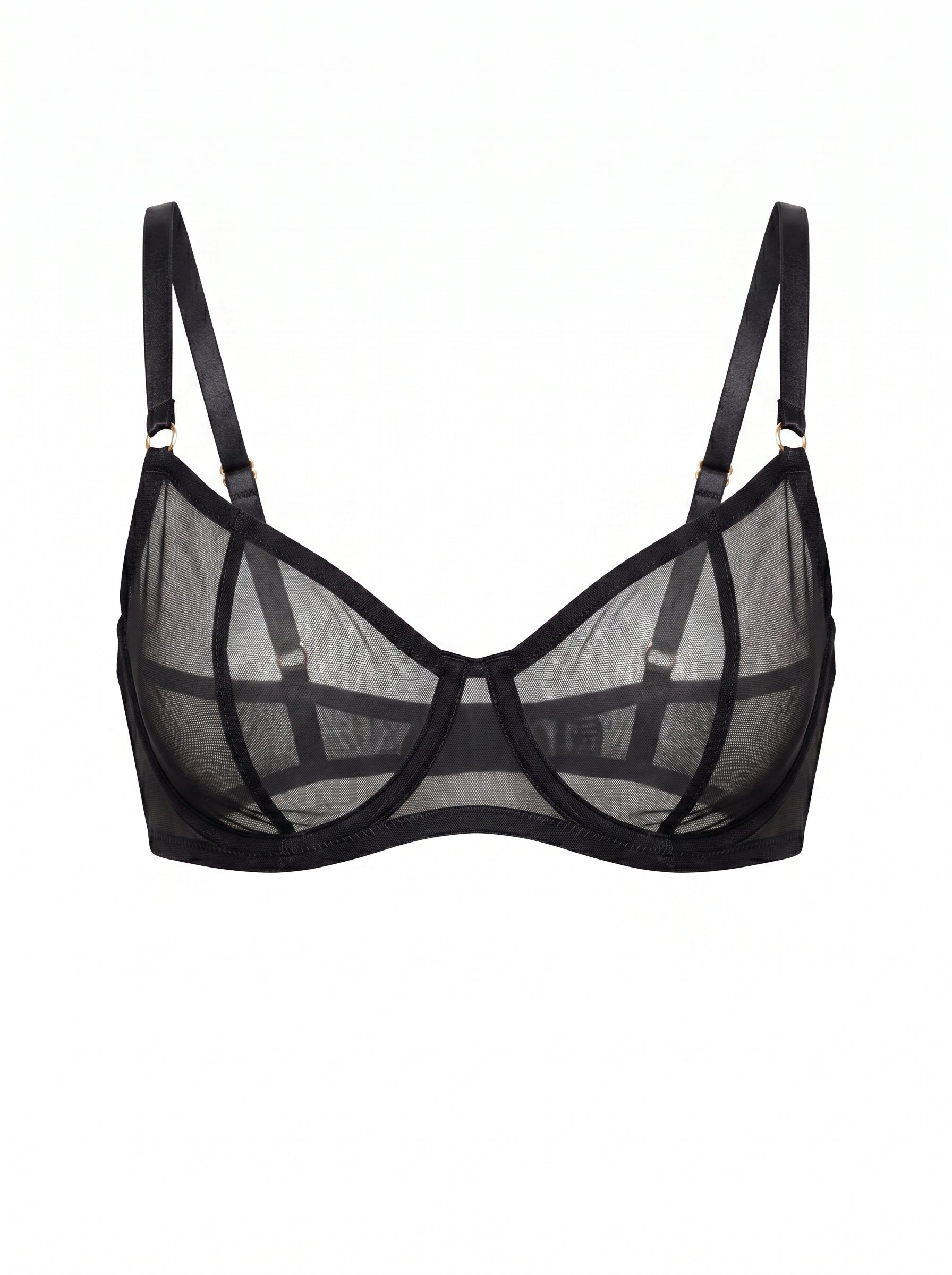 Mesh Bra Aurora - Black
