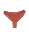 High-Waist Mesh Brazilian Panties – Salmon
