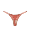 Mesh Thong with Adjustable Straps – Salmon