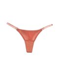 Mesh Thong with Adjustable Straps – Salmon